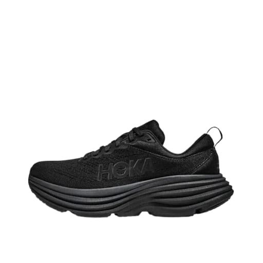 HOKA Bondi 8 Wide Black / Black by Weekends Chengdu