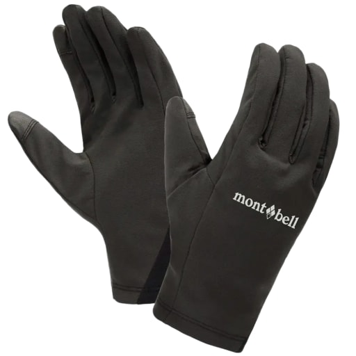 Montbell | Climapro 200 Gloves 'Black' by Hatchet Outdoor Supply Co.