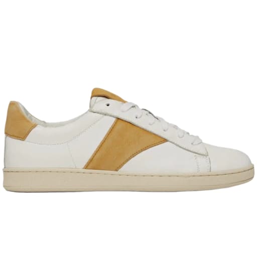 Rhude | Court Shoe 'White / Mustard' by Hatchet Outdoor Supply Co.