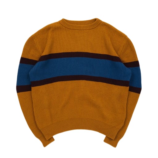 Camp 4 Sweater - Graham Cracker Stripe by Big Rock Candy Mountaineering