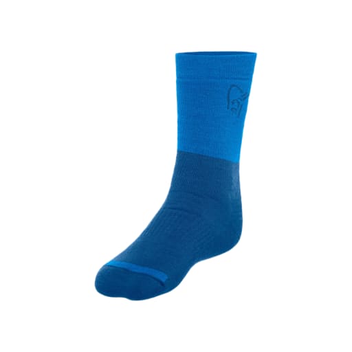 Trollveggen Heavyweight Merino Socks in Denimite by Windthrow
