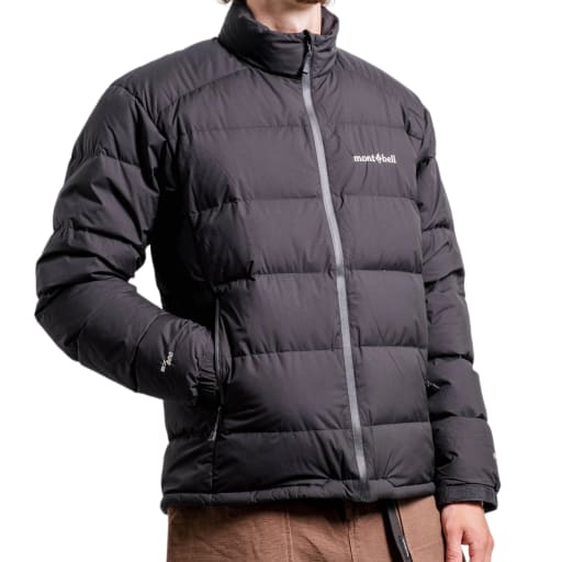 Permafrost Light Down Jacket in Black by Windthrow