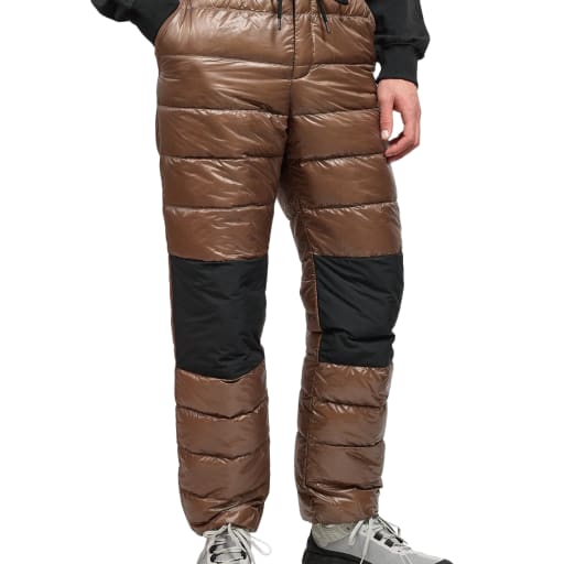 Mountain Lodge Down Pants in Mocha by Windthrow