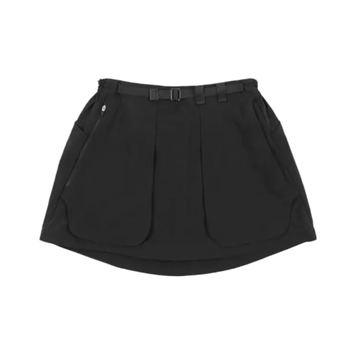 Hiking Skirt in Black by Windthrow