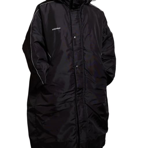 Grótta Coat in Black by Windthrow