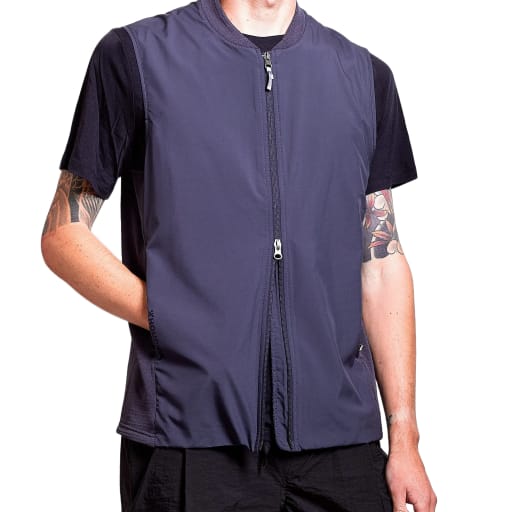 Moonwalk Vest in Big Bang Blue by Windthrow