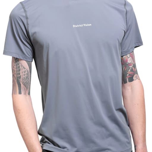 Ultralight Aloe Short Sleeve Tee in Marine by Windthrow