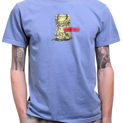 Hiker Tee in Blue Jean by Windthrow