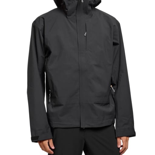 Five to Nine Jacket in True Black by Windthrow