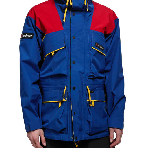 Trango Gore-Tex Waterproof Jacket in Blue/Red by Windthrow