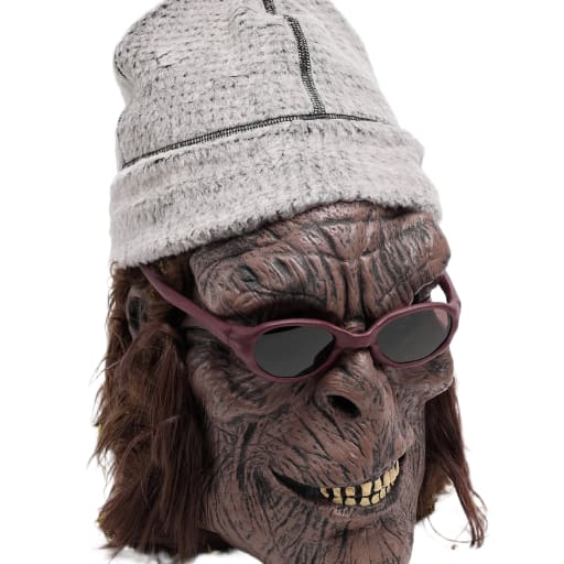 High Loft™ Wool Beanie in Silver Crème/Black by Windthrow