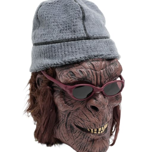 High Loft™ Wool Beanie in Filntstone/Black by Windthrow