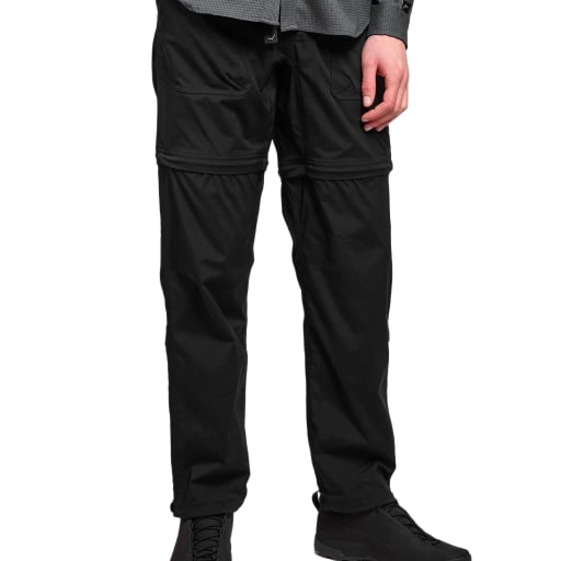 2 Way Hiking Pants in Black by Windthrow