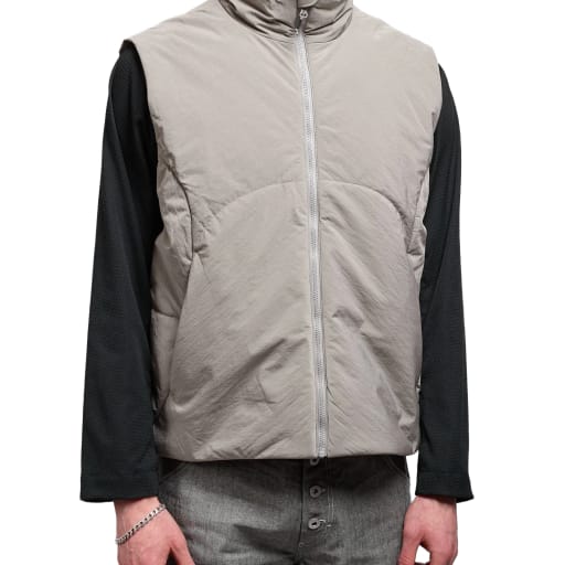 Stirrup Insulated Gilet in Almond Shell by Windthrow