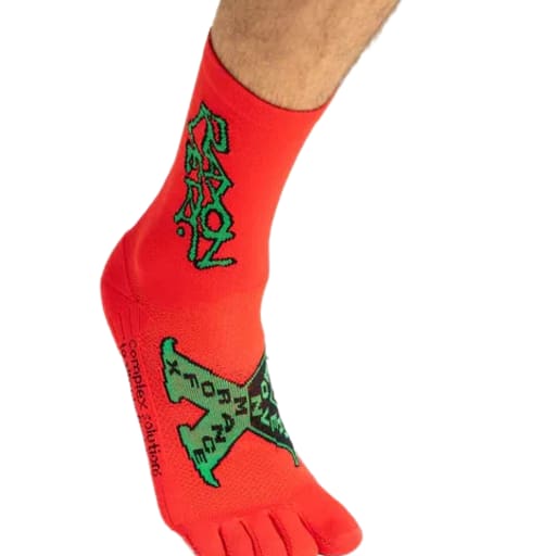 Rot Socks in Blood Red by Windthrow