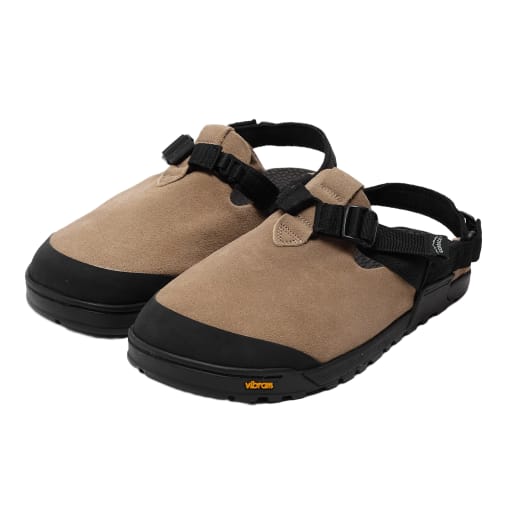 Mountain Clog in Birch Bark Leather Suede by Windthrow