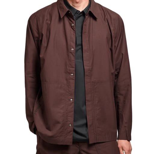 M's Tree Chore Jacket in Brown Illusion by Windthrow