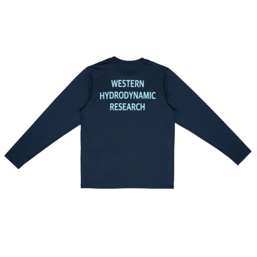 L/S Sun Shirt (Navy) by WESTERN HYDRODYNAMIC RESEARCH