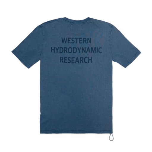 Worker Tee (Blue) by WESTERN HYDRODYNAMIC RESEARCH
