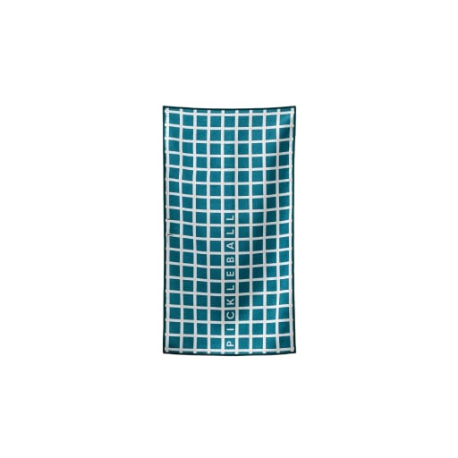 Pickleball Towel: Pickleball Net Teal Ocean by Nomadix