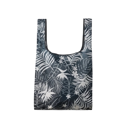 Pocket Tote: Retro Palms Black by Nomadix