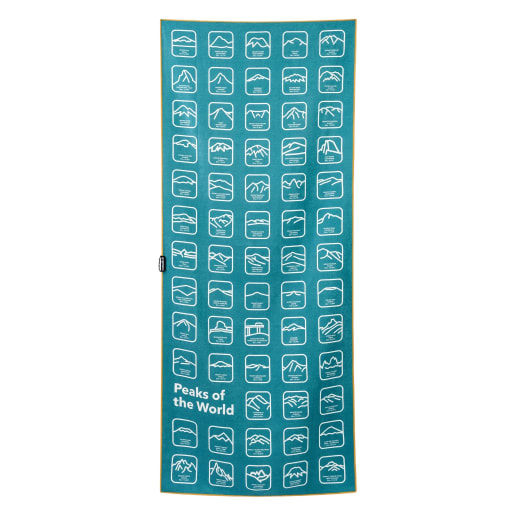 Original Towel: Peaks of the World Teal Ocean by Nomadix