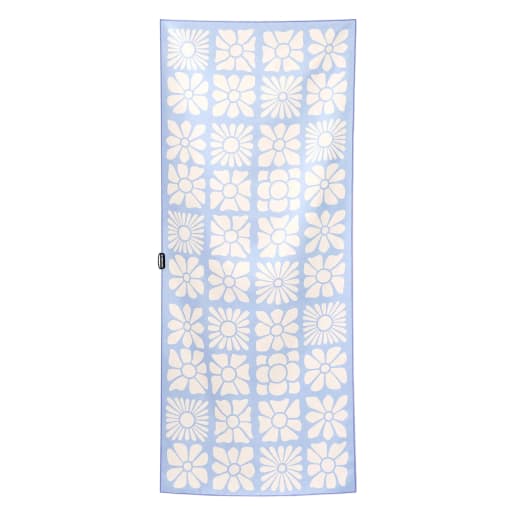 Original Towel: Flowerbed Coastal Blue by Nomadix