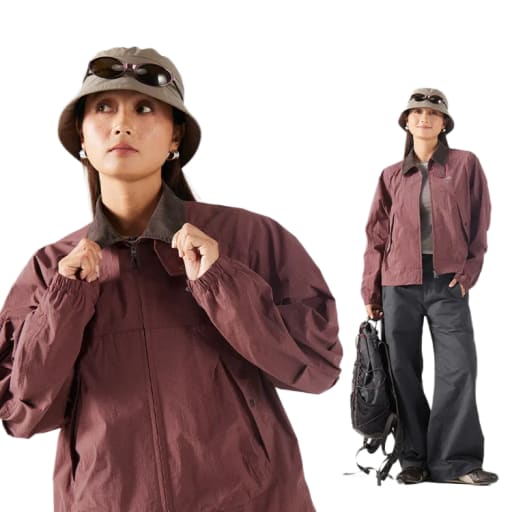 レトロ アウトドアジャケット ウィメンズ25BLJK004 by Blue Monte