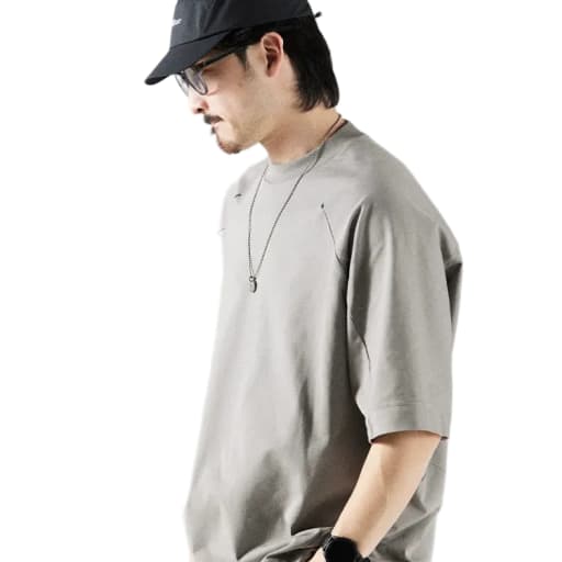 クルーネックTシャツ by Blue Monte