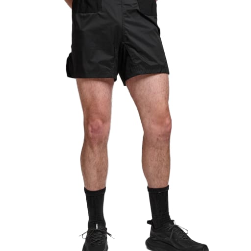 EQ Hybrid Trail Shorts in Black by Windthrow