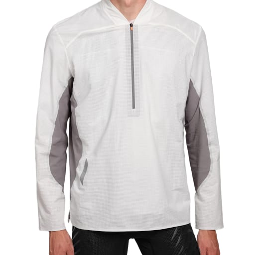 Linen Shell Top in Ecru/Warm Grey by Windthrow