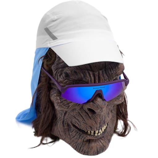 Sahara Cap 2.0 in White/Blue by Windthrow