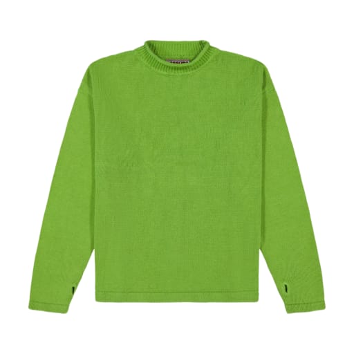 Hemp Mock Neck Knit - Kiwi by Goodlids