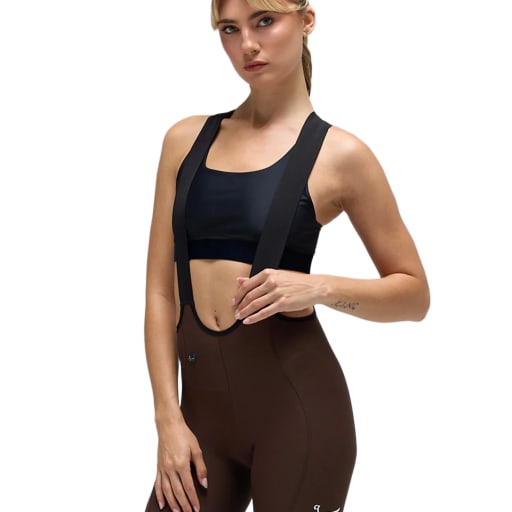 WOMEN'S G90 ULTRA BIB SHORTS - CHOCOLATE by Givelo