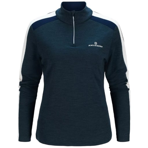 Amundsen | Women's 5Mila Half Zip Sweatshirts 'Faded Navy' by Hatchet Outdoor Supply Co.