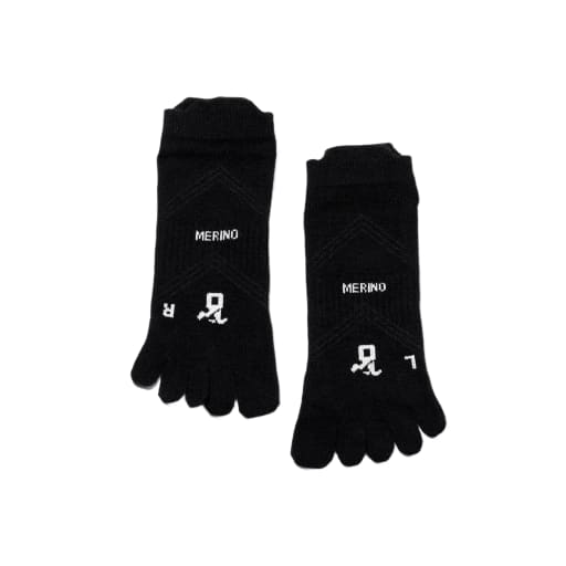 Invisible Merino 5 Toe Lightweight Low Ankle Trail Socks by INVISIBLE COMPANY