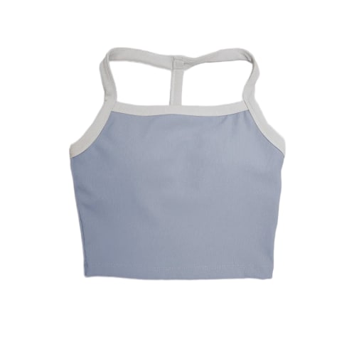 Minimal Tank | Padded | Fog x White by Hitorii