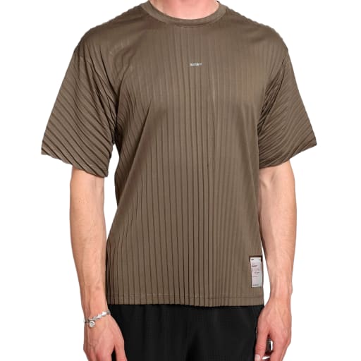AuraLite™ Pleated T-Shirt in Olive by Windthrow