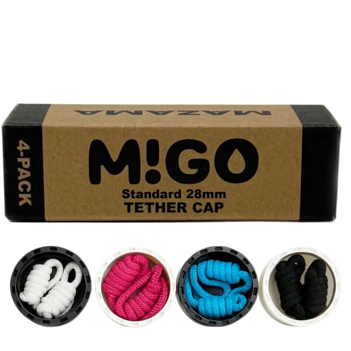 M!GO Tether Cap (4-Pack) by Mazama Designs