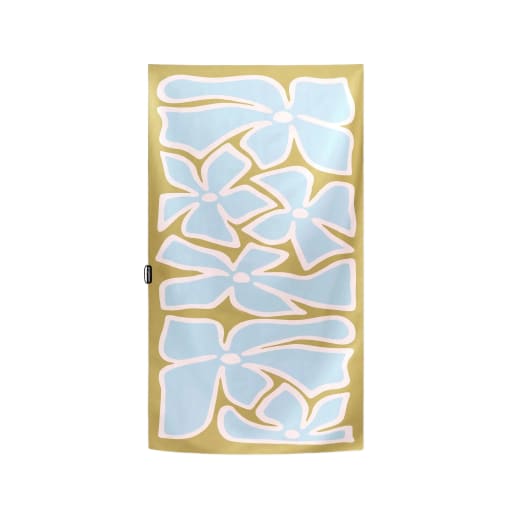 Ultralight Towel: Wild Flowers Meadow Green by Nomadix
