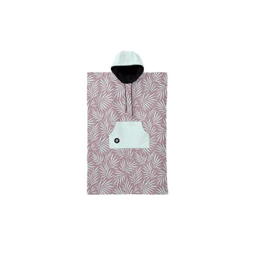 Kids Changing Poncho: Heritage Palm Warm Blue Earth by Nomadix