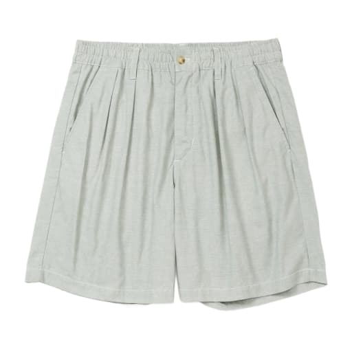 Weekend Shorts - Khaki Green Dungaree by Battenwear