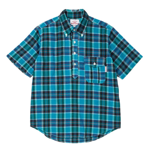 Sport Pullover - Blue Madras by Battenwear