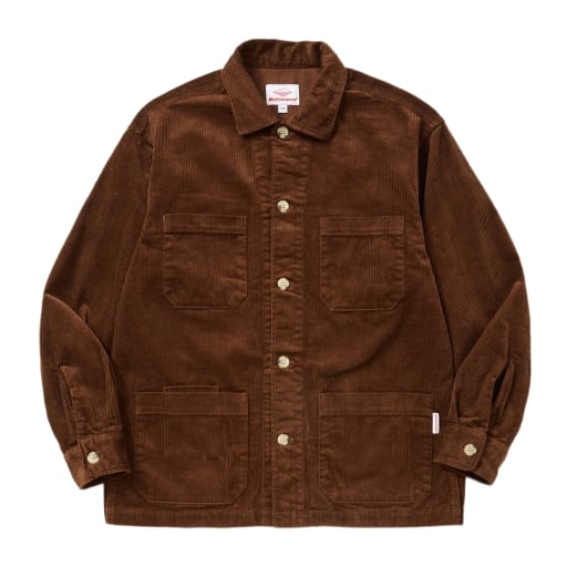 Canyon Shirt Jacket / Brown Corduroy by Battenwear