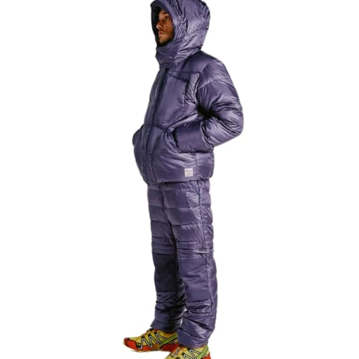 Battenwear x Nanga Eitherway Down Jacket / Purple x Red by Battenwear