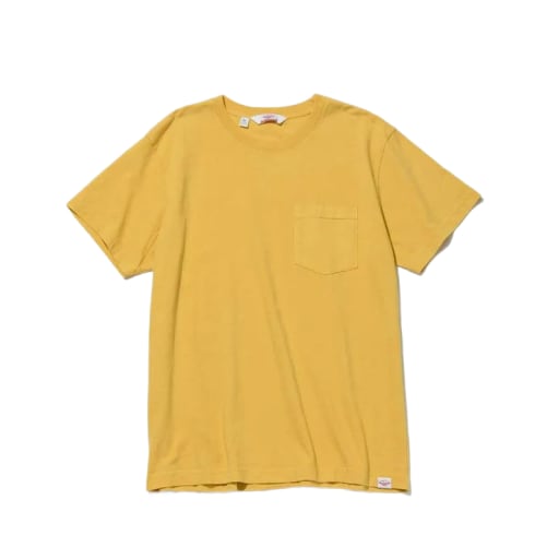 S/S Pocket Tee / Mustard by Battenwear