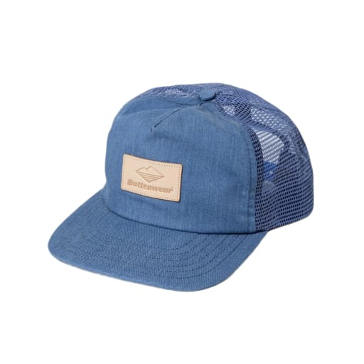 Club Cap (Mesh Back) / Postal Blue by Battenwear