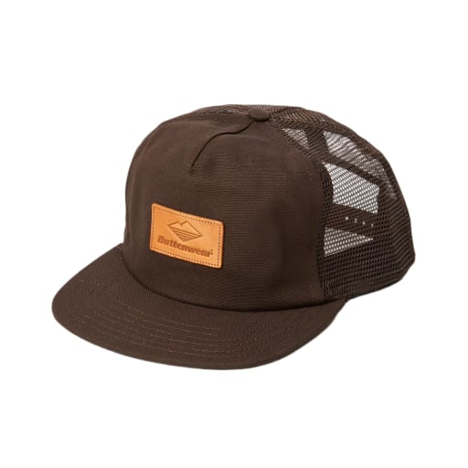 Club Cap (Mesh Back) / Brown by Battenwear