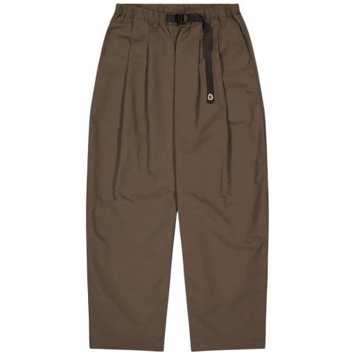Pleated Hiking Pants – Brown by Hatchet Outdoor Supply Co.