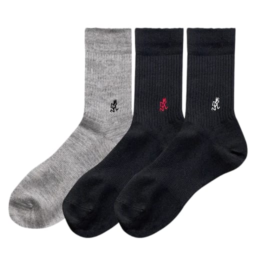 Basic Crew Socks by Gramicci